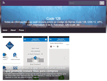 Tablet Screenshot of code128.com.br